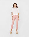 Belted chino trousers polo